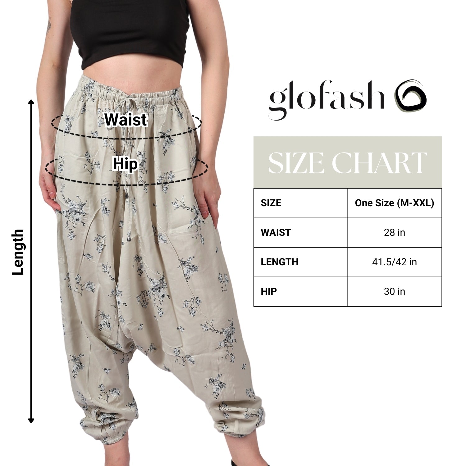 Boho Harem Pants for Women - Yoga Pants with Pockets - .com