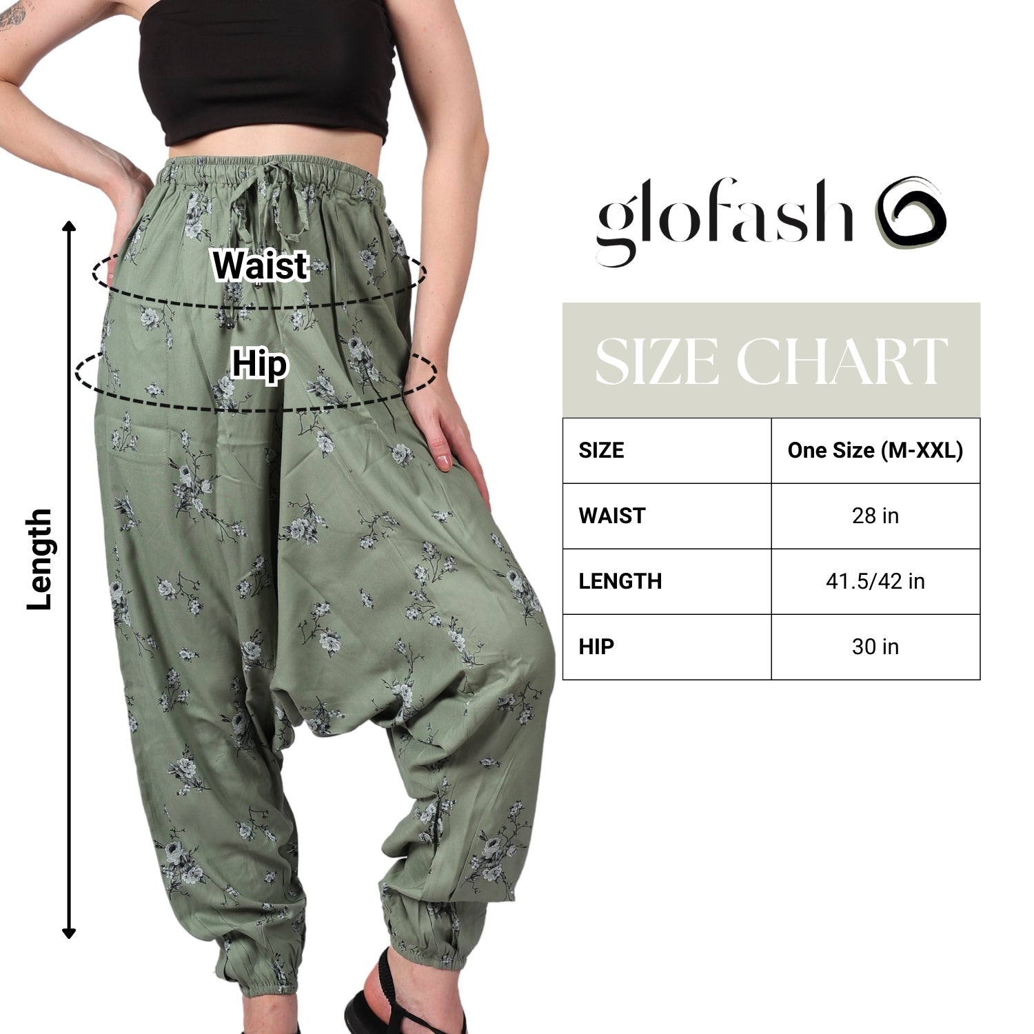 Boho Harem Pants for Women - Yoga Pants with Pockets - .com