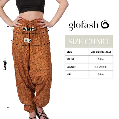 Bohemian Harem Pants for Women “ Comfortable Yoga Pants - .com