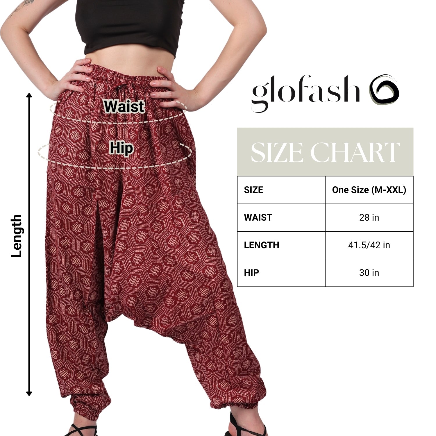 Bohemian Harem Pants for Women “ Comfortable Yoga Pants - .com